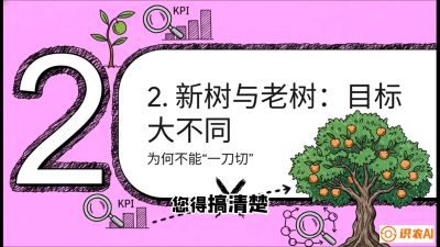 第3节：【春肥策略】开春底肥：新树&ldquo;扩版图&rdquo;，老树&ldquo;点引擎&rdquo;，课程：《柑橘底肥&ldquo;翻身账&rdquo;：从改土到高产的实战全书》